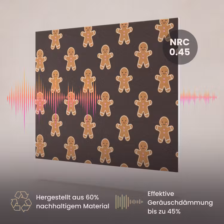 Akustikbild - Lebkuchen – Braun – Weihnachten — 3