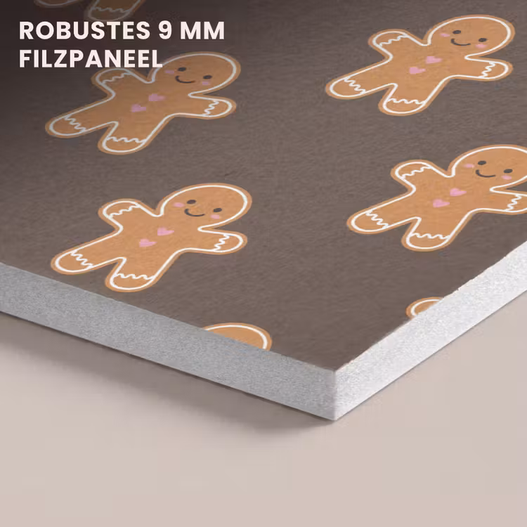 Akustikbild - Lebkuchen – Weihnachten – Braun — 5