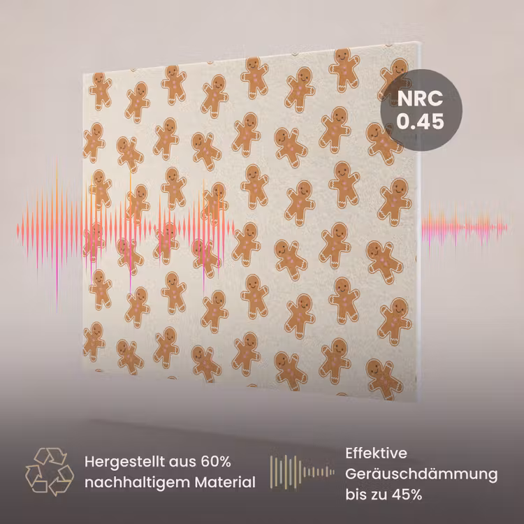 Akustikbild - Lebkuchen – Weihnachten – Creme — 3