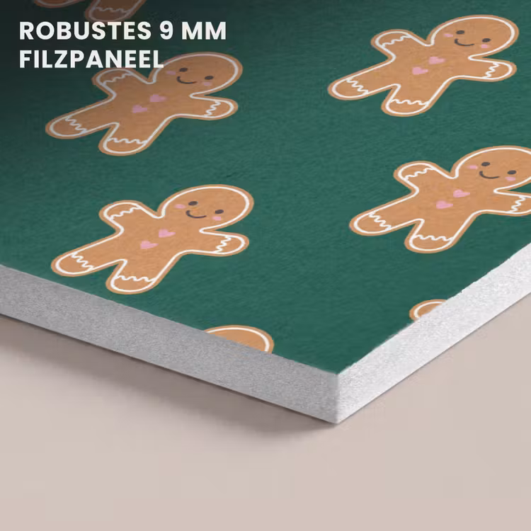 Akustikbild - Lebkuchen – Weihnachten – Grün — 5