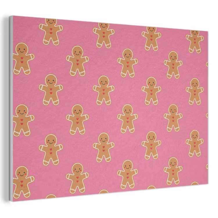 Akustikbild - Lebkuchen – Weihnachten – Rosa – Braun — 1