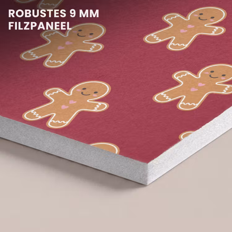 Akustikbild - Lebkuchen – Weihnachten – Rot — 5