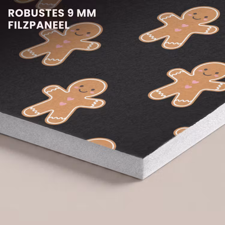 Akustikbild - Lebkuchen – Weihnachten – Schwarz — 5