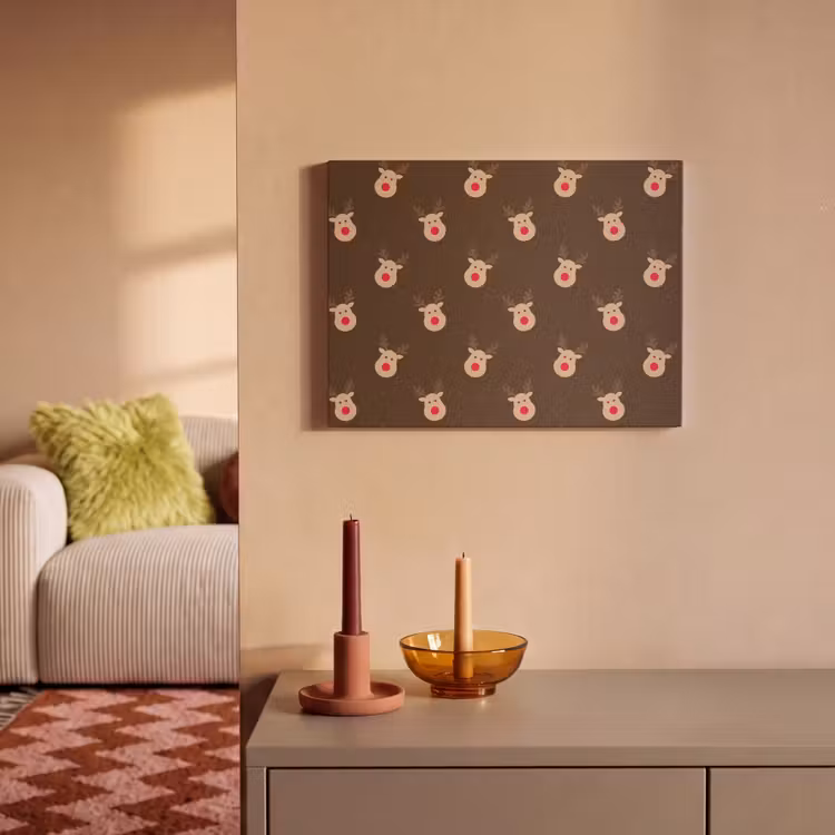 Akustikbild - Rentiere – Weihnachten – Braun — 2
