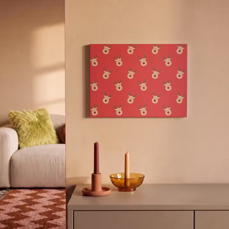 Akustikbild - Rentiere – Weihnachten – Rot — 2