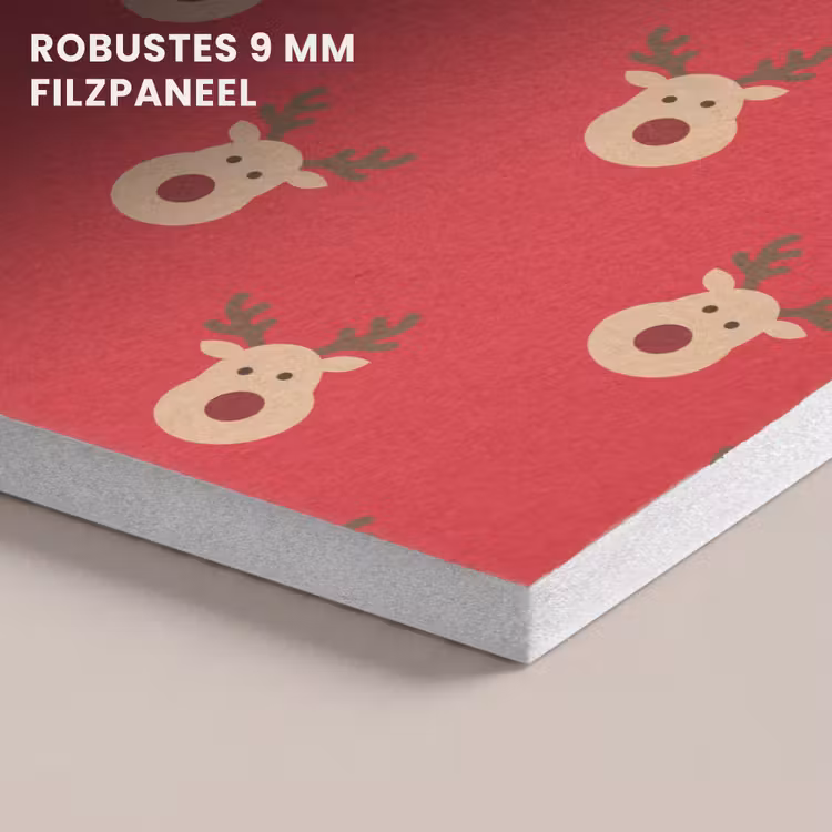 Akustikbild - Rentiere – Weihnachten – Rot — 5