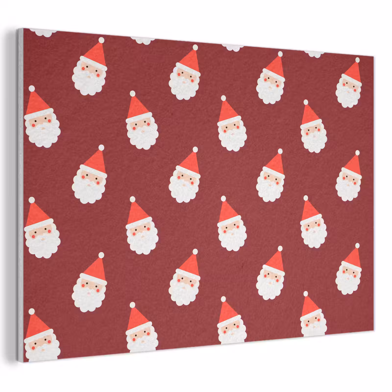 Akustikbild - Weihnachten – Weihnachtsmann – Rot — 1