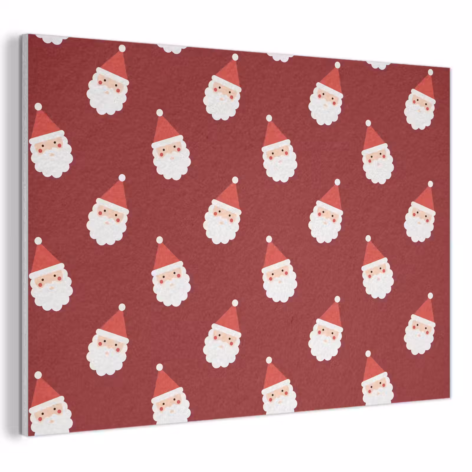 Akustikbild - Weihnachtsmann – Weihnachten – Rot — 1