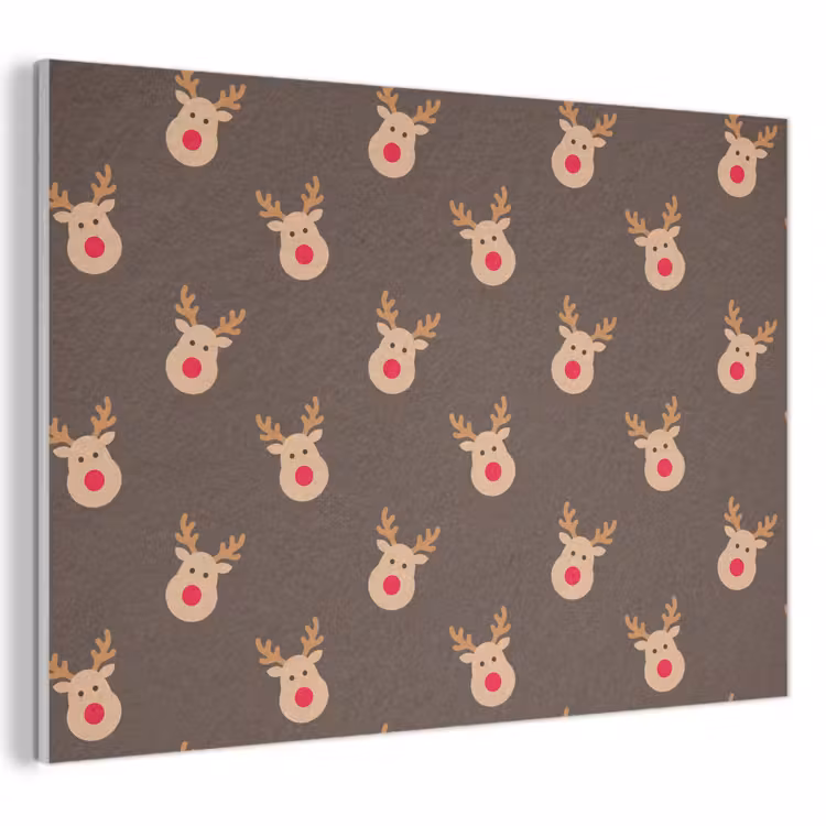 Akustikbild - Weihnachten – Rentiere – Braun — 1