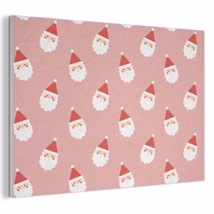 Akustikbild - Weihnachten – Weihnachtsmann – Rosa — 1