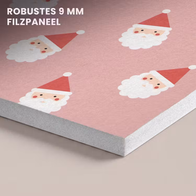 Akustikbild - Weihnachten – Weihnachtsmann – Rosa — 5