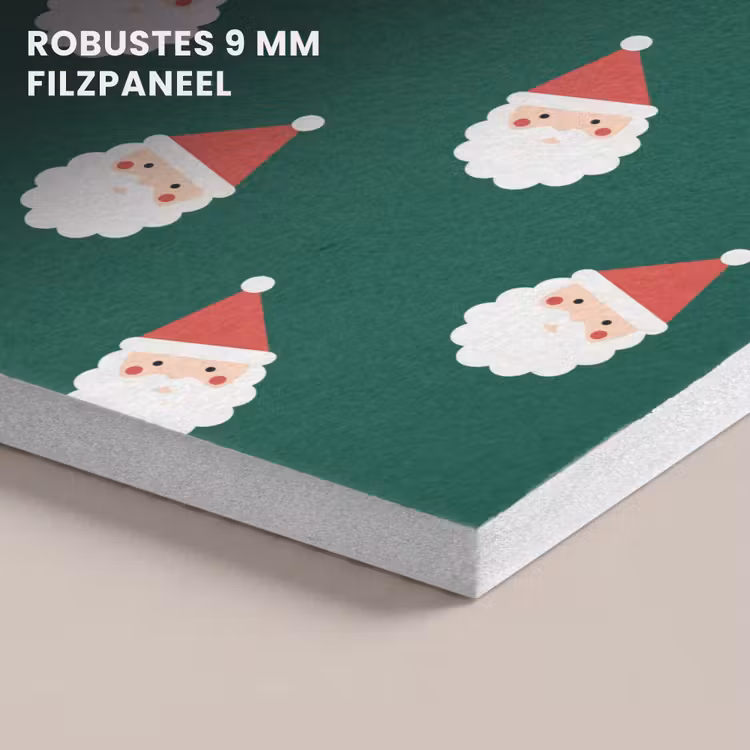 Akustikbild - Weihnachtsmann – Weihnachten – Grün — 5