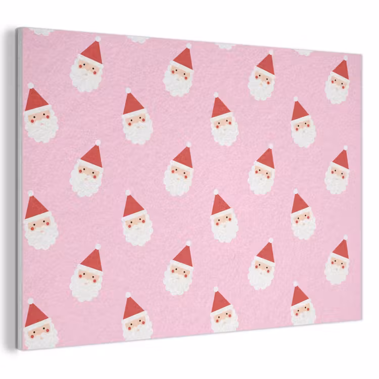 Akustikbild - Weihnachtsmann – Weihnachten – Rosa — 1