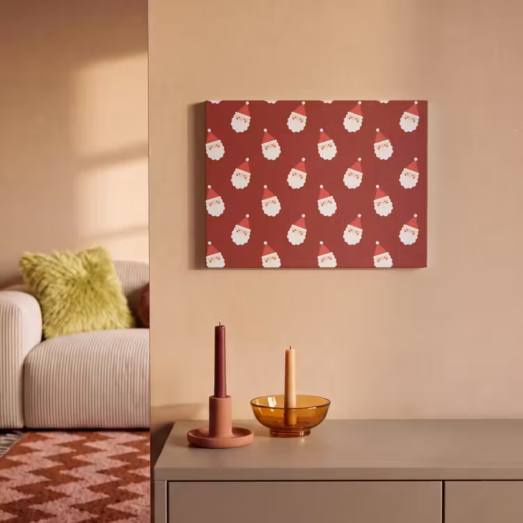 Akustikbild - Weihnachtsmann – Weihnachten – Rot — 2
