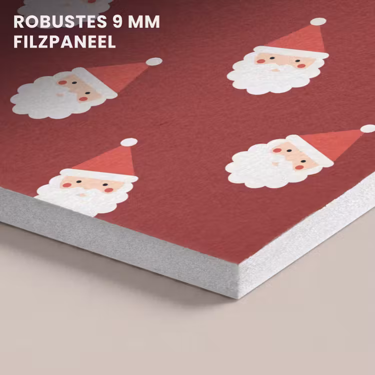 Akustikbild - Weihnachtsmann – Weihnachten – Rot — 5