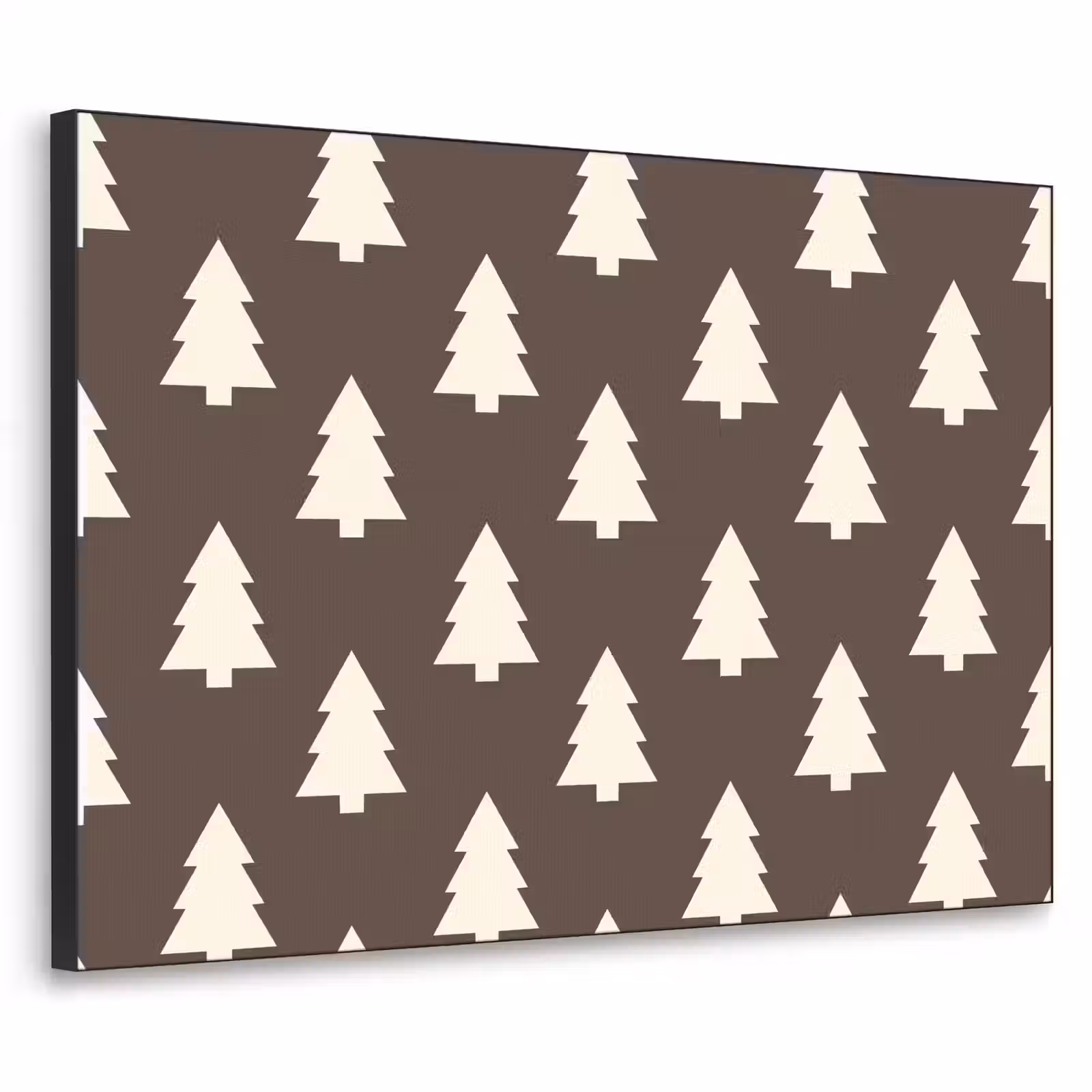 Art Frame - Weihnachtsbaum – Grau – Cremefarben — 1