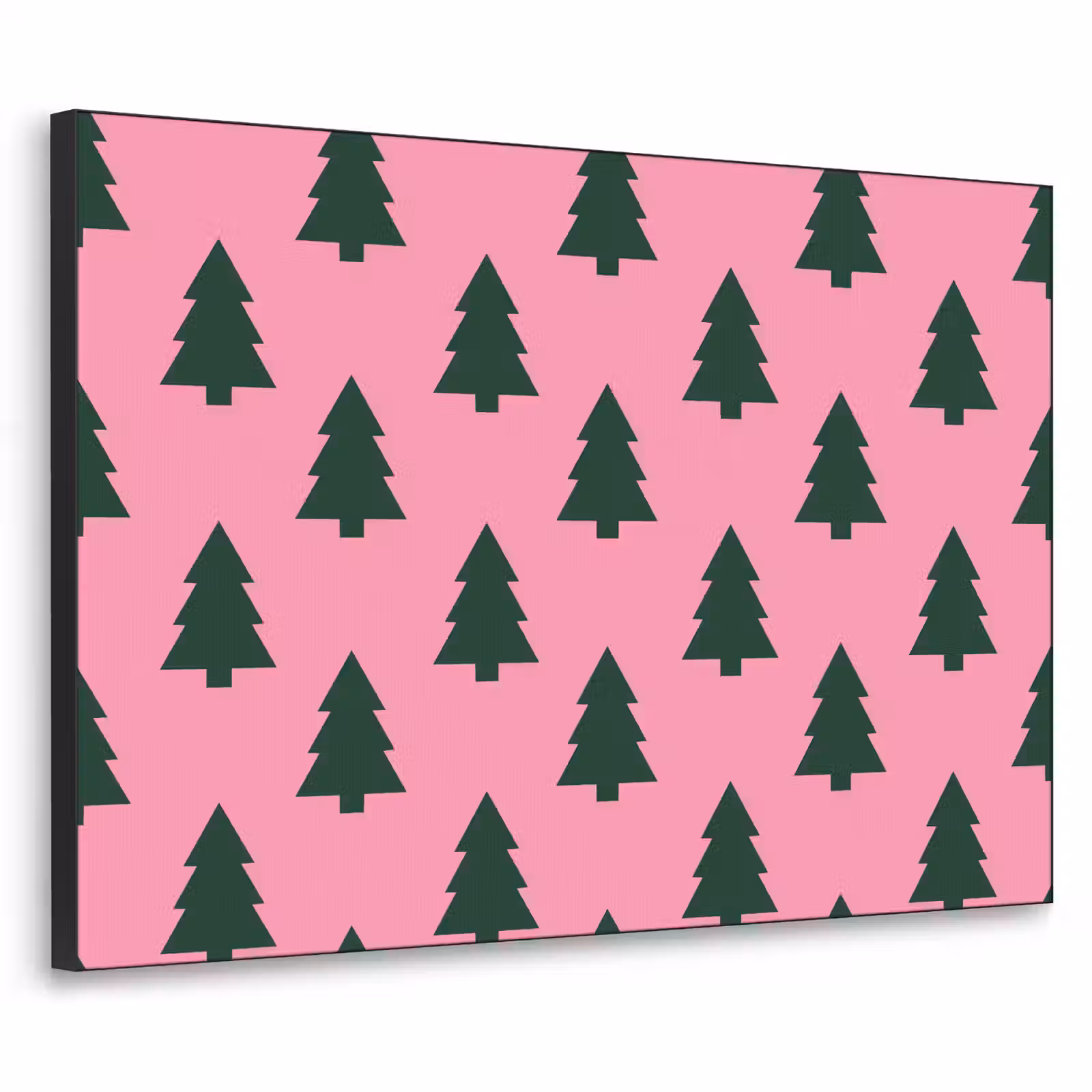 Art Frame - Weihnachtsbaum – Rosa – Grün — 1