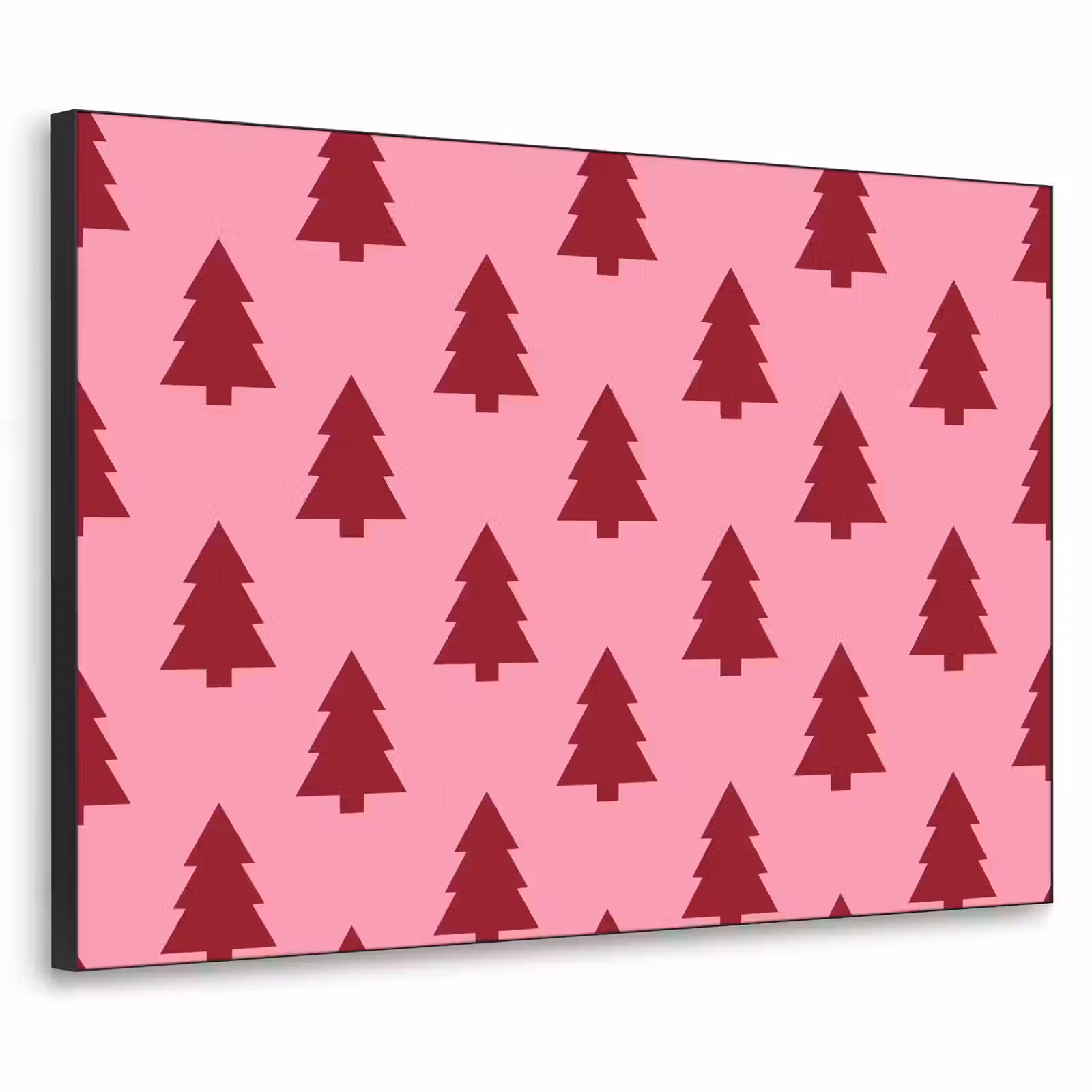 Art Frame - Weihnachtsbaum – Rot – Rosa — 1
