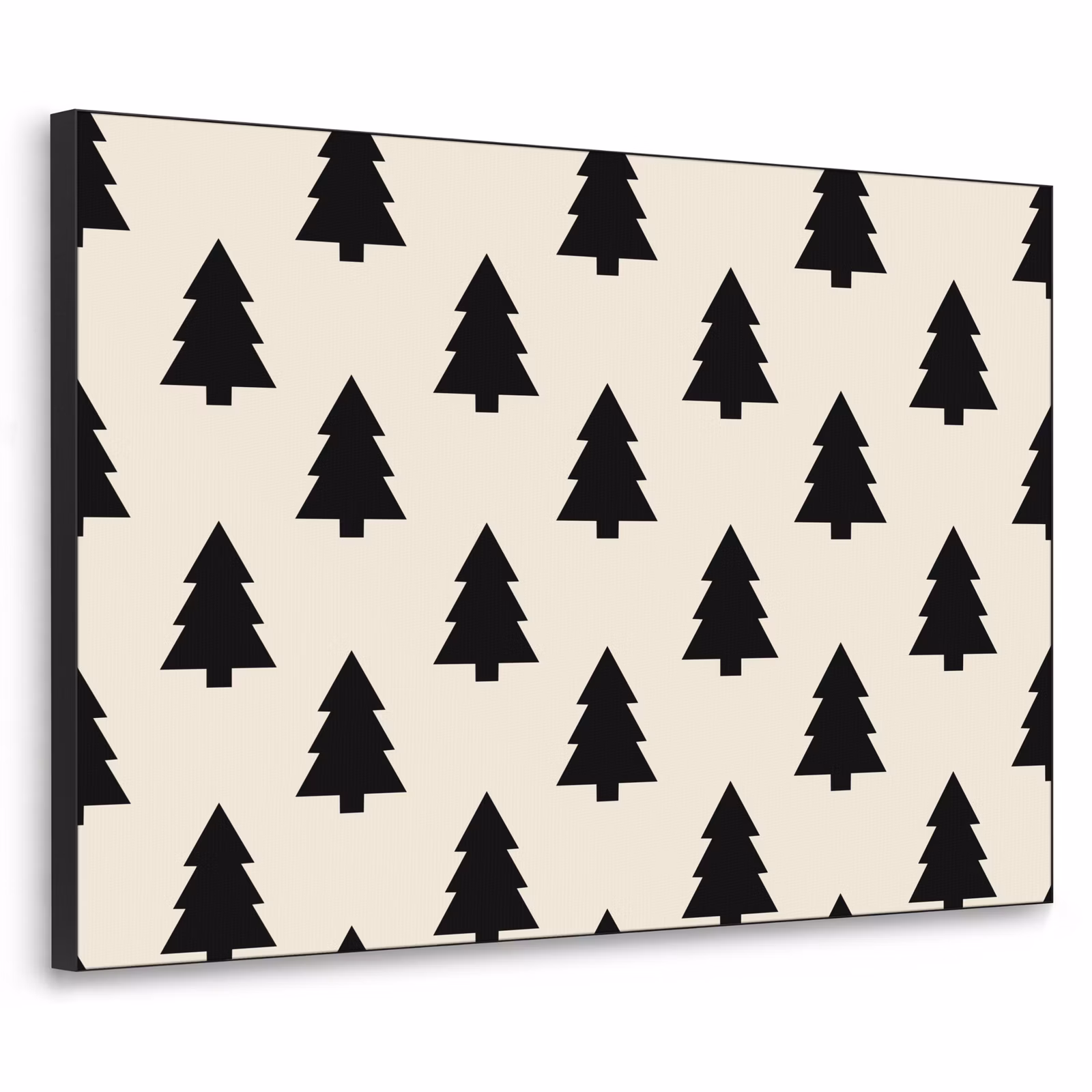 Art Frame - Weihnachtsbaum – Weiß – Schwarz — 1
