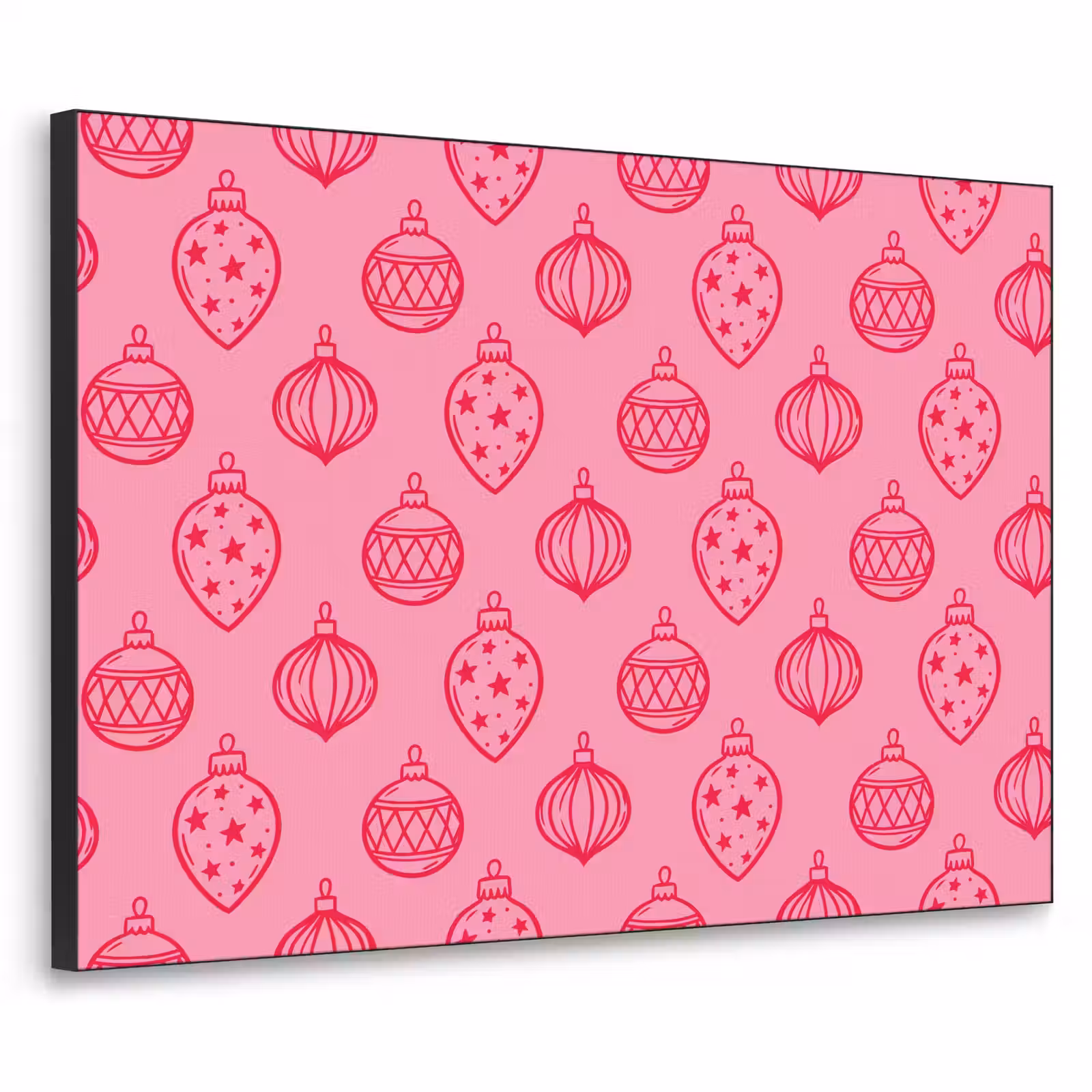 Art Frame - Weihnachtskugel – Rosa – Rot — 1