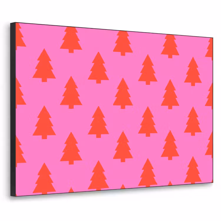 Art Frame - Weihnachtsbaum – Rot – Neon — 1