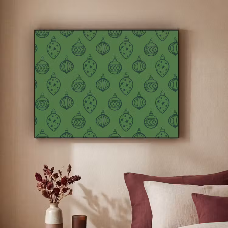 Art Frame - Weihnachtskugel – Weihnachten – Grün — 2