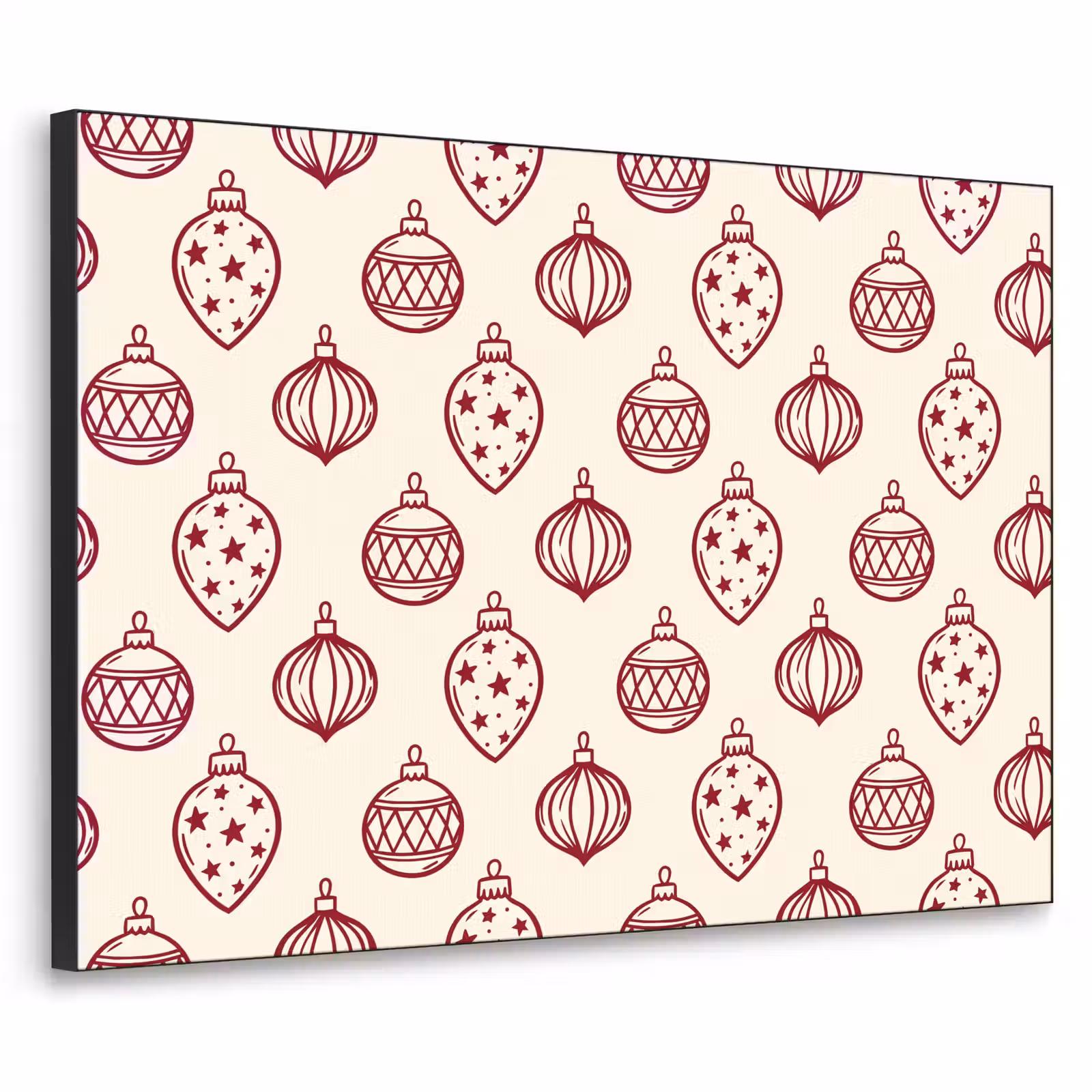 Art Frame - Weihnachtskugel – Rot – Weihnachten — 1