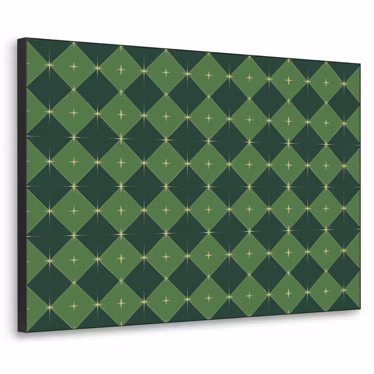 Art Frame - Stern – Grün – Weihnachten — 1