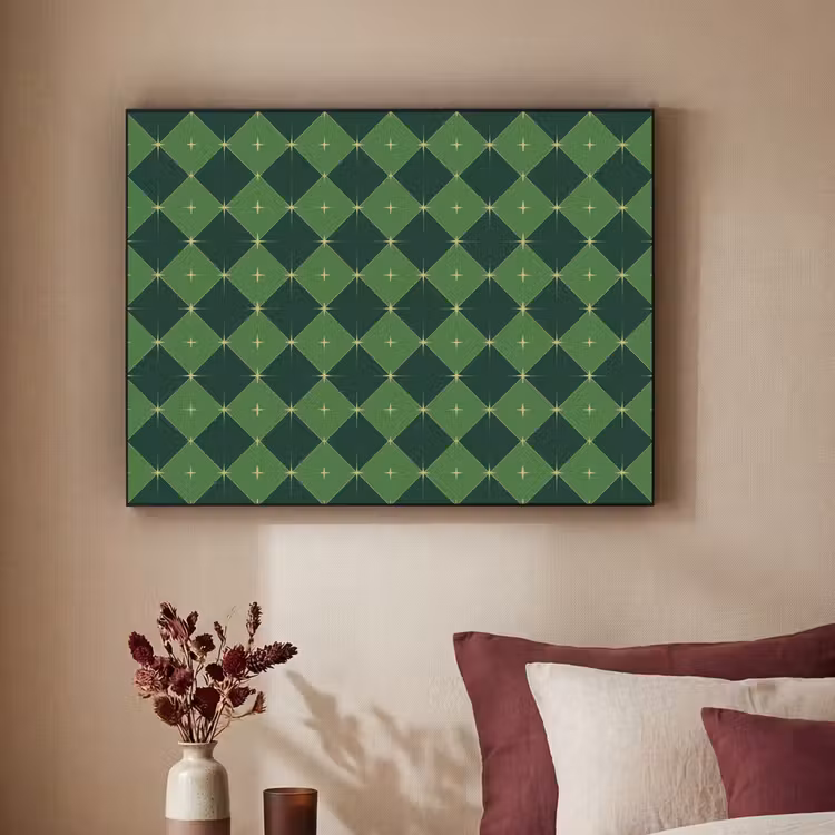 Art Frame - Stern – Grün – Weihnachten — 2