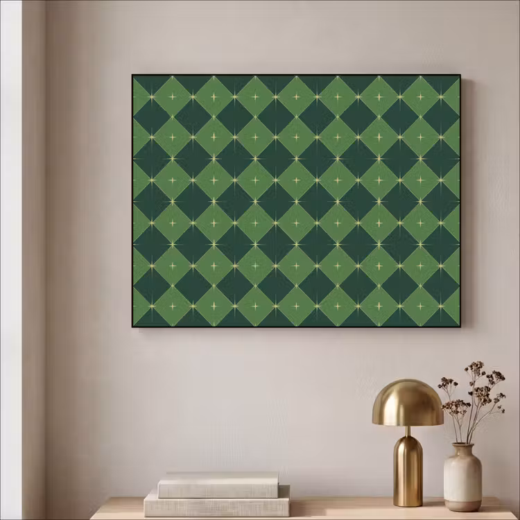 Art Frame - Stern – Grün – Weihnachten — 4