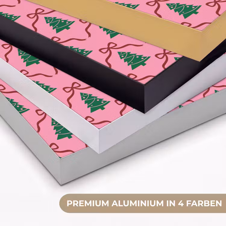 Art Frame - Weihnachten – Rosa – Rot – Schleife — 5