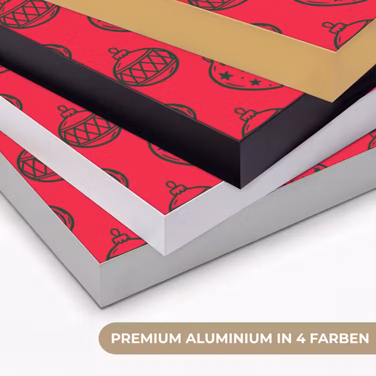 Art Frame - Weihnachtskugel – Grün – Rot — 5