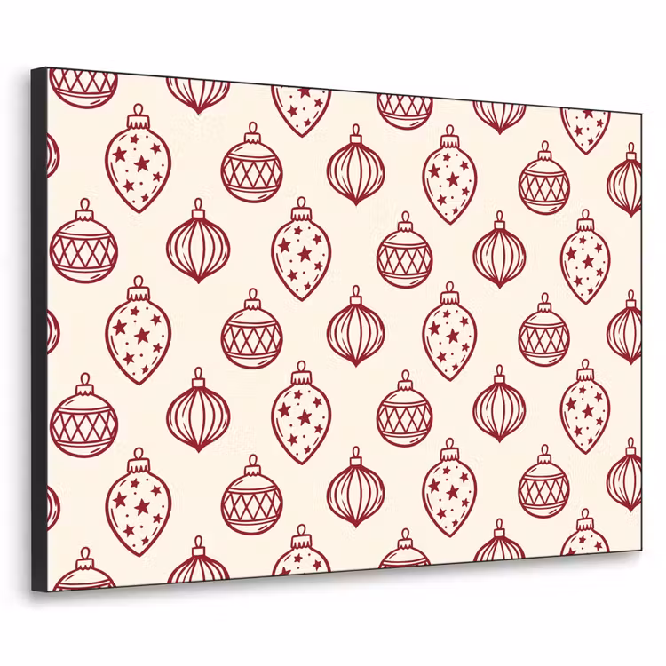 Art Frame - Weihnachtskugel – Rot – Weihnachten — 1