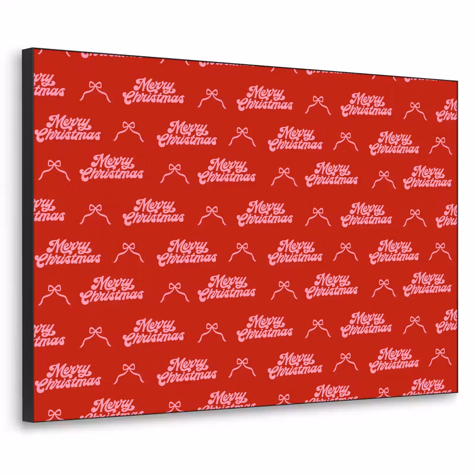 Art Frame - Text – Schleife – Rosa – Rot — 1