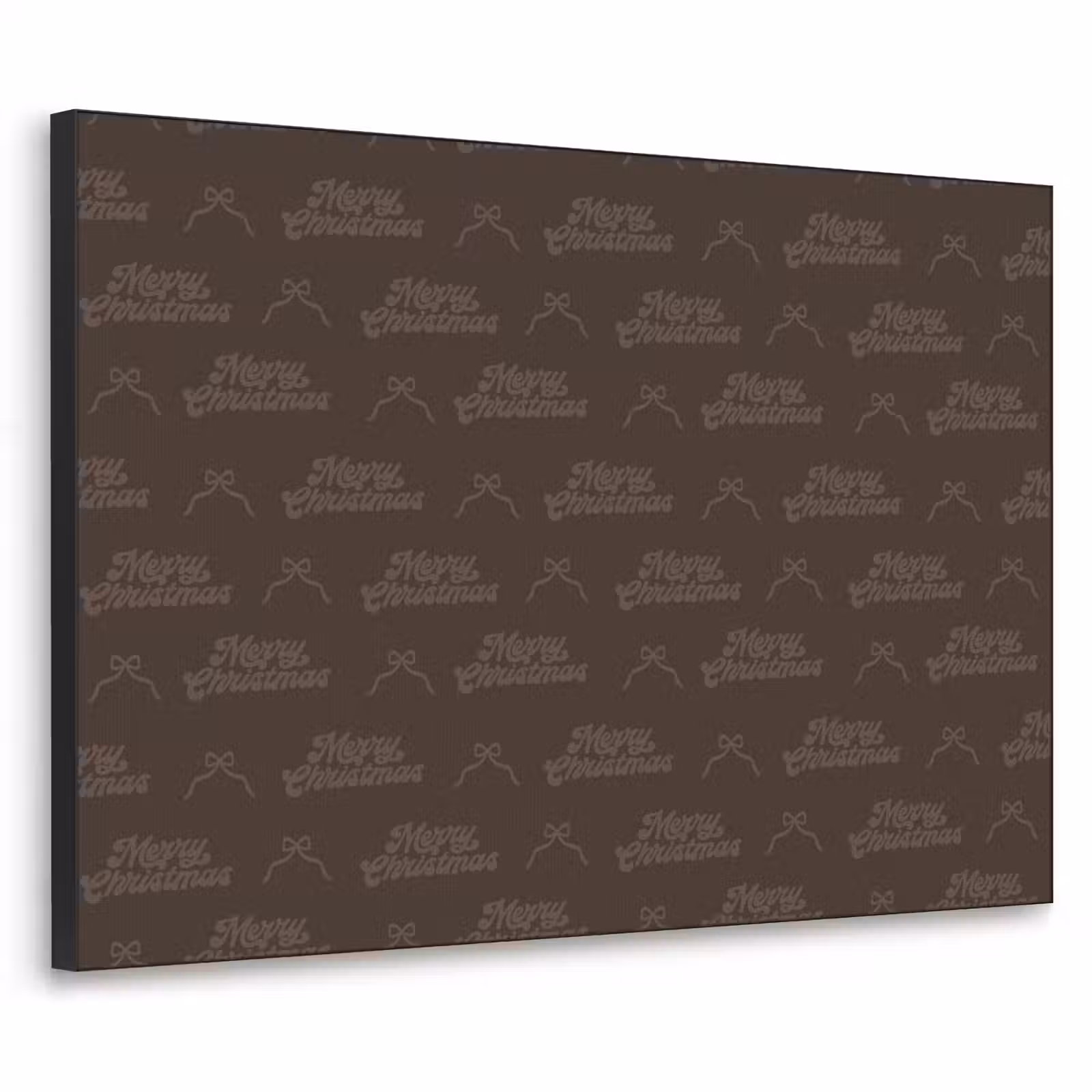 Art Frame - Text – Braun – Schleife — 1