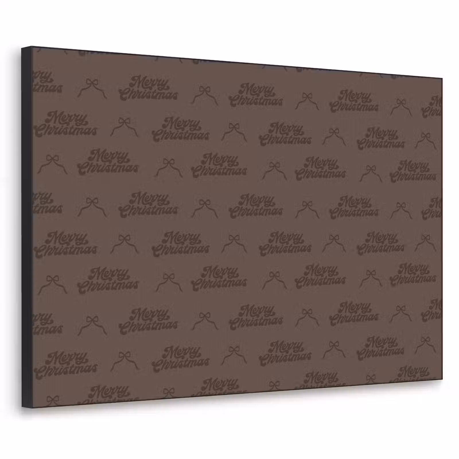 Art Frame - Text – Schleife – Braun — 1