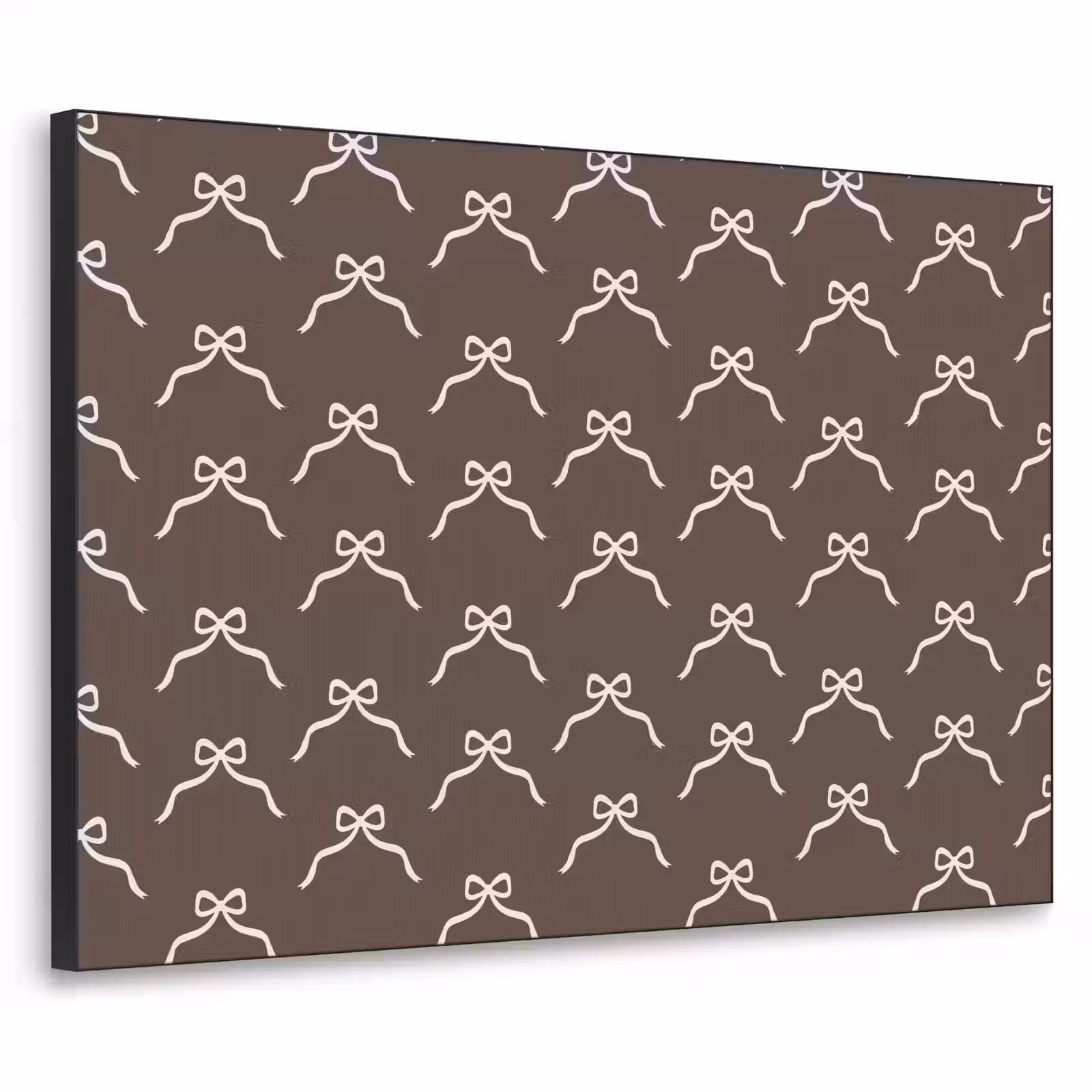 Art Frame - Weihnachten – Schleife – Braun — 1