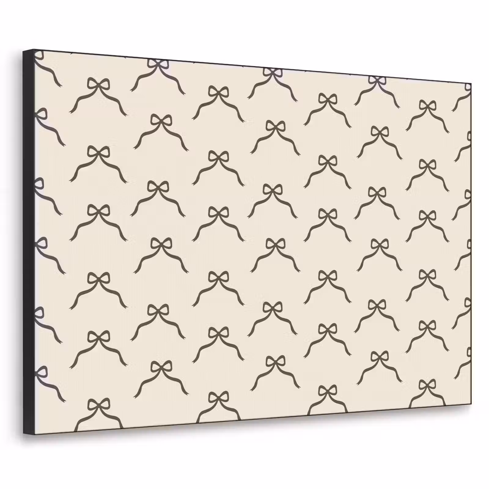 Art Frame - Weihnachten – Schleife – Cremefarben — 1