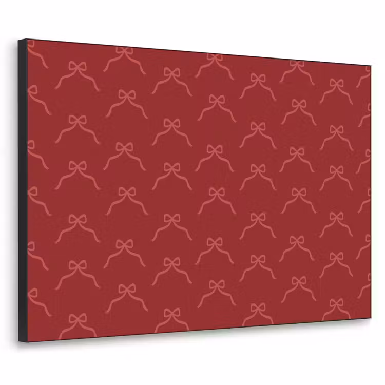Art Frame - Schleife – Rosa – Rot – Weihnachten — 1