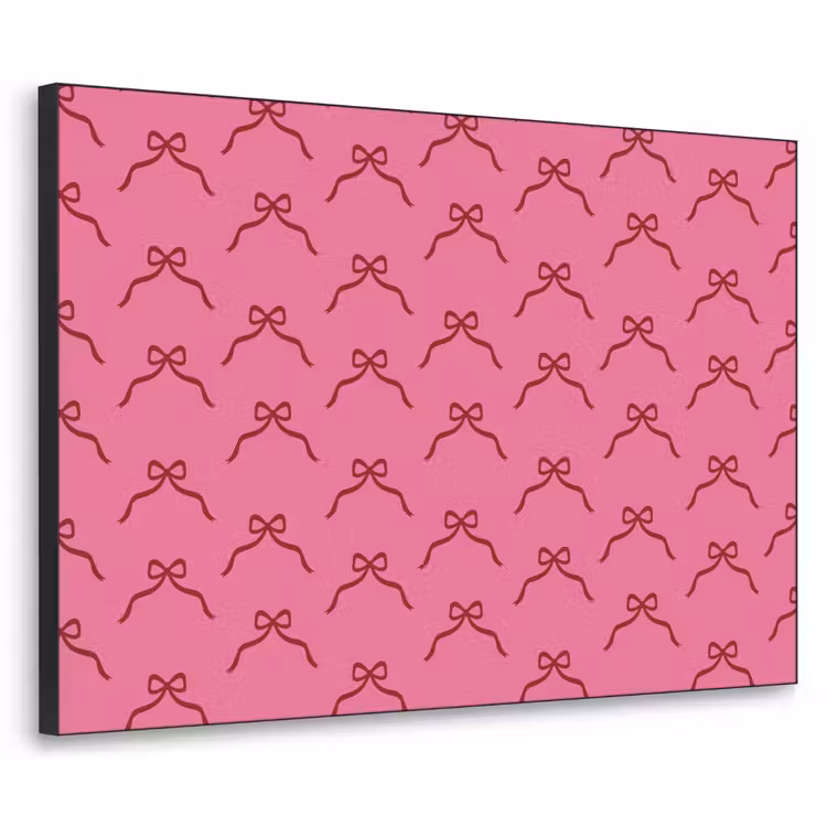 Art Frame - Schleife – Rot – Rosa – Weihnachten — 1