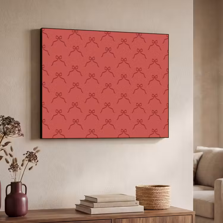 Art Frame - Schleife – Rot – Weihnachten — 3
