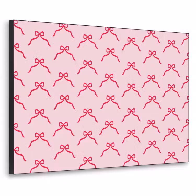 Art Frame - Schleife – Rot – Weihnachten – Rosa — 1