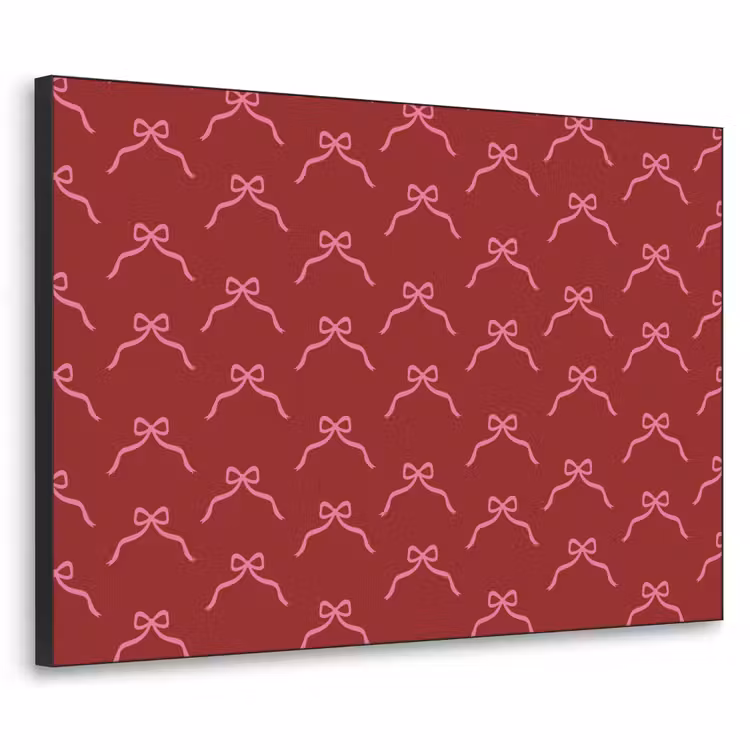 Art Frame - Schleife – Weihnachten – Rot – Rosa — 1