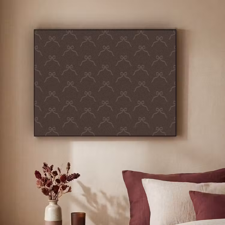 Art Frame - Weihnachten – Braun – Schleife — 2