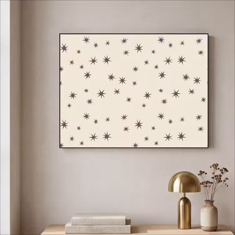 Art Frame - Weihnachten – Stern – Braun — 4