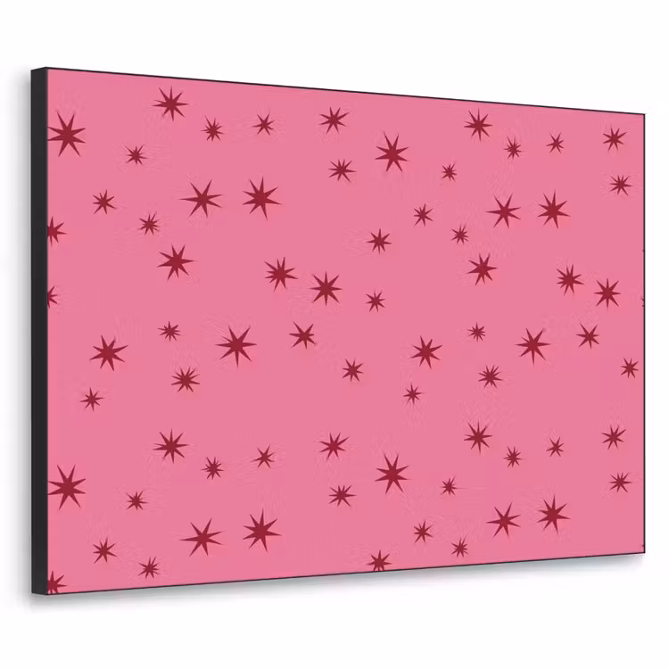 Art Frame - Weihnachten – Stern – Rot – Rosa — 1