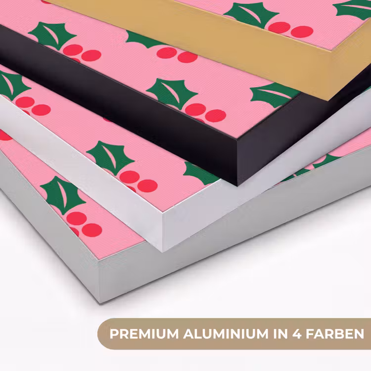Art Frame - Stechpalme – Weihnachten – Rosa — 5