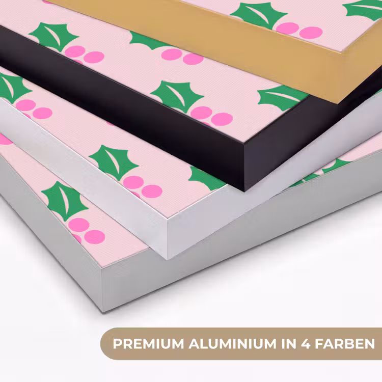 Art Frame - Weihnachten – Stechpalme – Rosa — 5