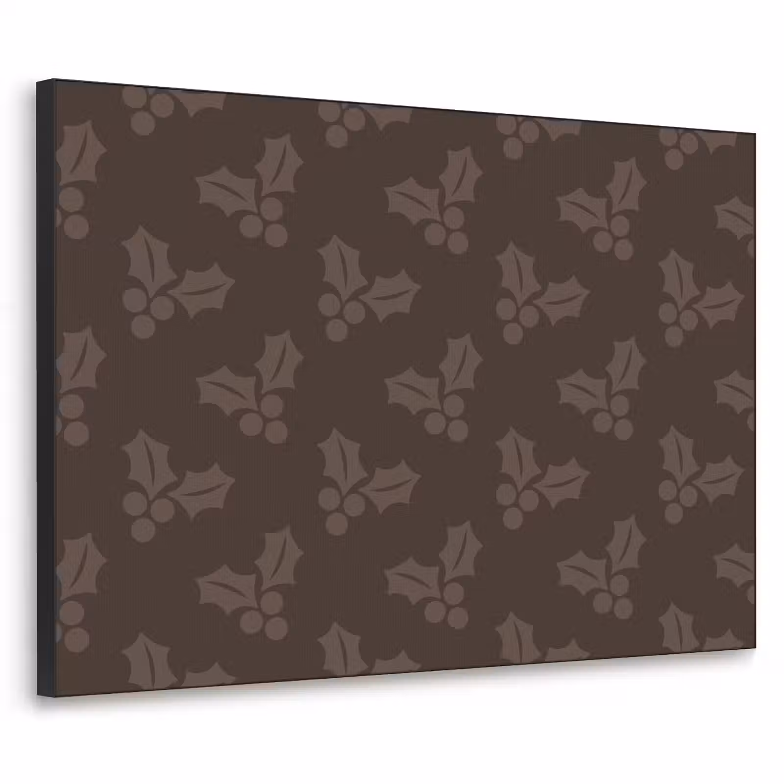 Art Frame - Weihnachten – Stechpalme – Braun — 1