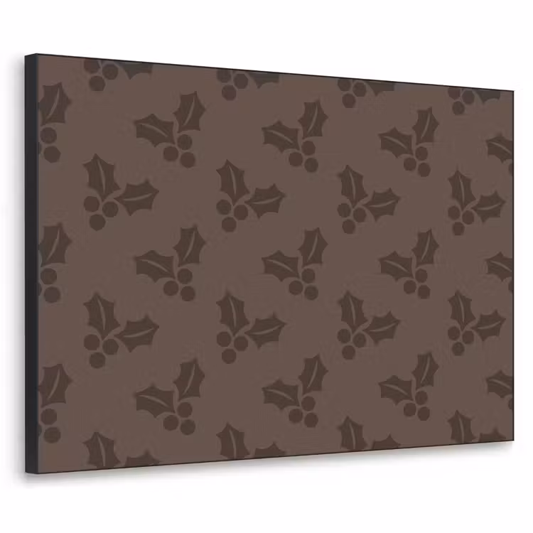 Art Frame - Stechpalme – Weihnachten – Braun — 1